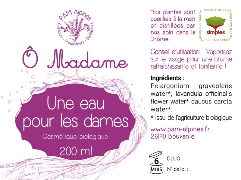 Image de Lotion Ô Madame