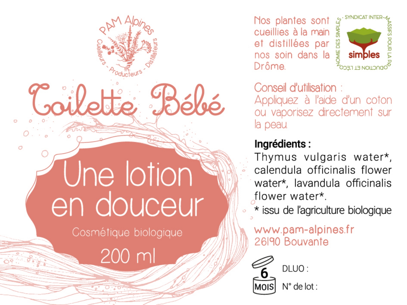 Image de Lotion Toilette bébé